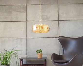 Pendant lamp, Danish design, 80's, production: Denmark