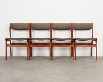 Set von vier Stühlen, dänisches Design, 1960er Jahre, Hersteller: Nova
