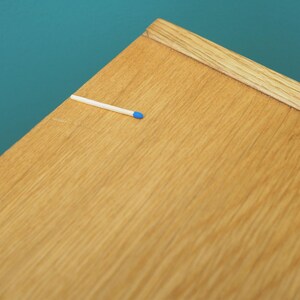 Oak dresser, 60s, Danish design, made in Denmark image 12