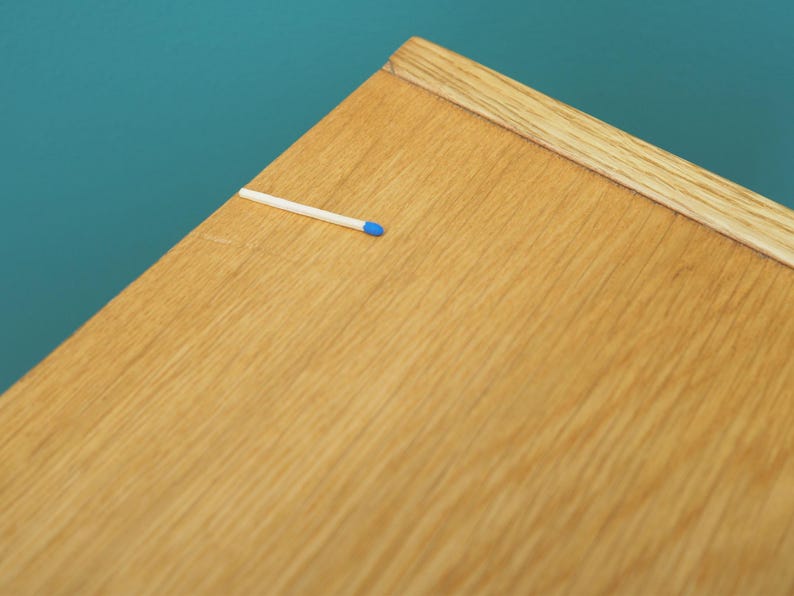 Oak dresser, 60s, Danish design, made in Denmark image 12