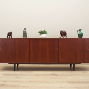 Teak sideboard, Danish design, 1970s, production: Denmark
