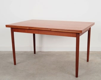 Teak table, Danish design, 1970s, production: Denmark