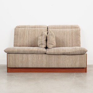 Teakholzsofa, dänisches Design, 70er Jahre, Produktion: Dänemark