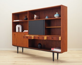 Teak bookcase, Danish design, 1970s, production: Denmark