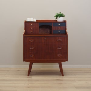 Sekretär aus Teakholz, dänisches Design, 70er Jahre, Produktion: Dänemark