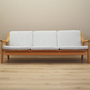 Sofa aus Eiche, Dänisches Design, 60er Jahre, Designer: Hans J. Wegner, Hersteller Getama