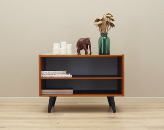 Libreria in teak, design danese, anni 1970, produzione: Danimarca