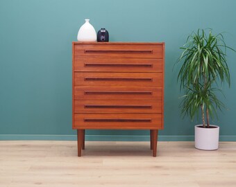 Teak cabinet, Danish design, 1970s, production: Denmark