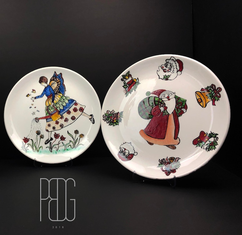Ceramic PlatesWall Arts Wall Decor Decorative Plate Large Ceramic Plate