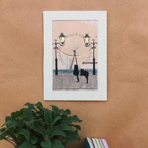 London postcard , illustration , picture