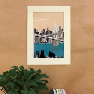New York postcard , illustration , picture
