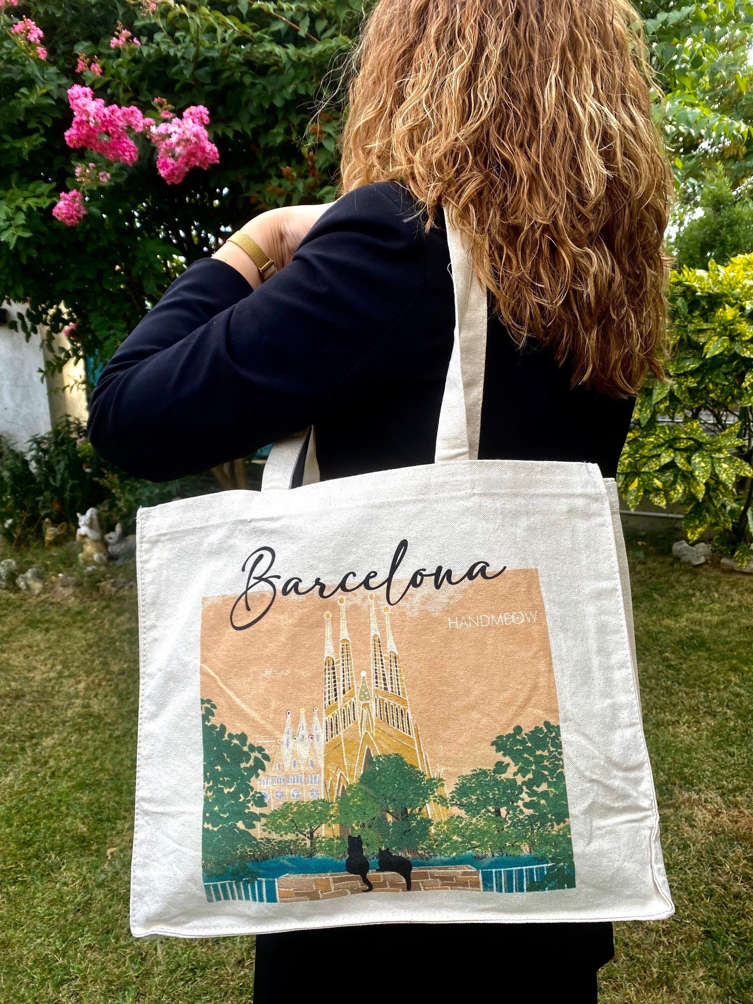 Barcelona tote bag - Etsy 日本