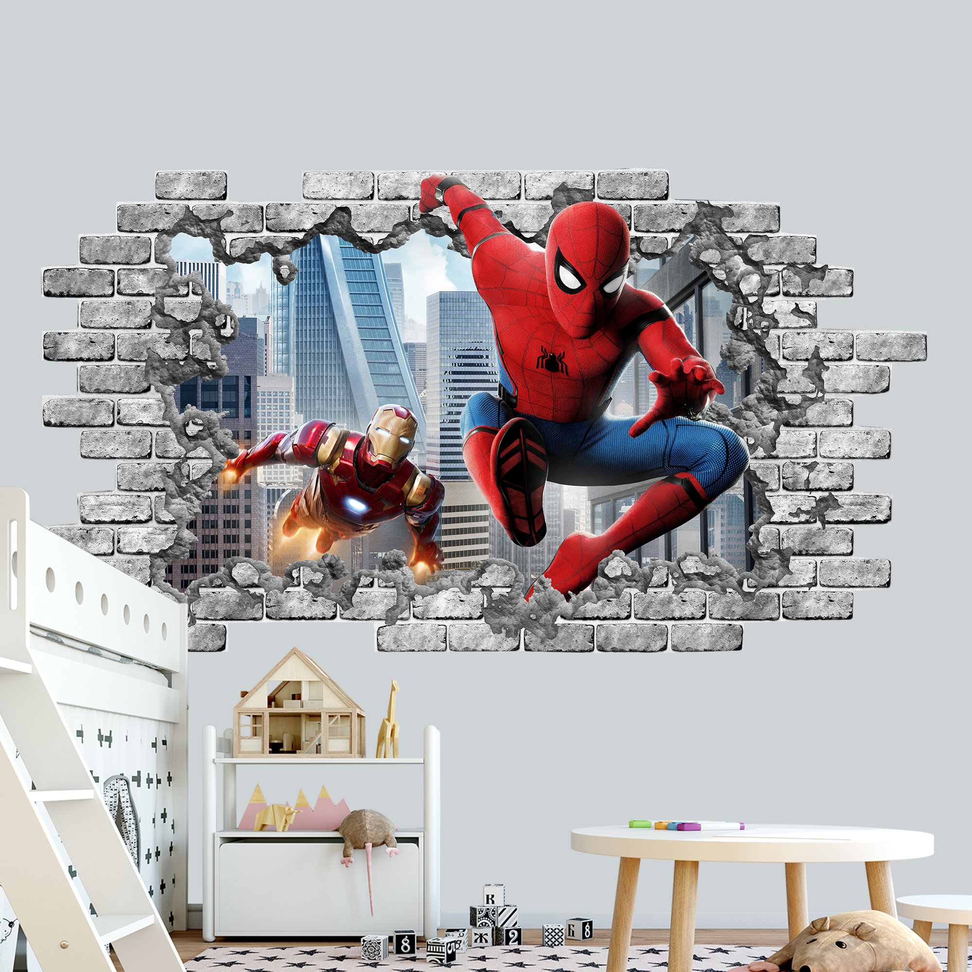 Spiderman on sale wall decals