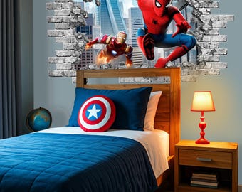 Adesivi Parete Bambini Avengers - Foto 11