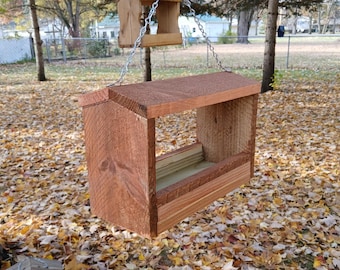 Cedar Bird Feeders