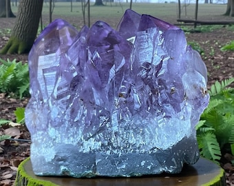 Uruguayan Amethyst Crystal Cluster, 65 g, Amethyst Crystal Cluster, Amethyst Crystal, Amethyst Cluster, Crystal Cluster, Purple Amethyst
