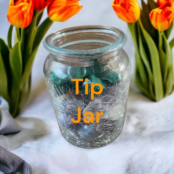 Tip Jar, Extra Question, Extra Time Tip Jar, Thank You Tip, Tip