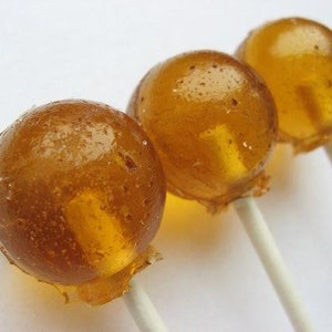 Salted Caramel Lollipops 6-piece set by I Want Candy