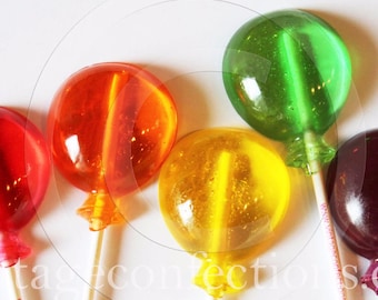 Balloon Shaped Lollipops 5-piece set by I Want Candy!