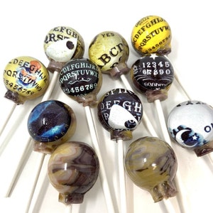 Ouija Board Lollipops 6 or 10-piece set by I Want Candy!