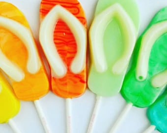Flip Flop Lollipops 6-piece set by I Want Candy!
