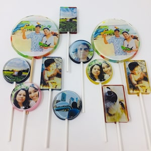 Customized Handmade Lollipops Gift Pack by I Want Candy!