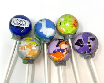 Dino-Ween Lollipops 6-piece set by I Want Candy!