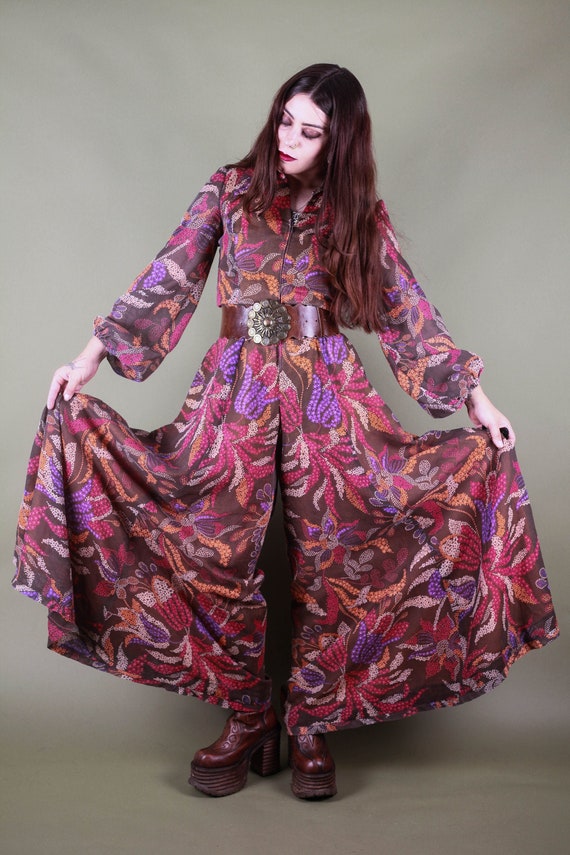 70's handmade Jumpsuit