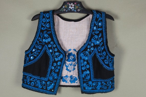 Embroidered Vest