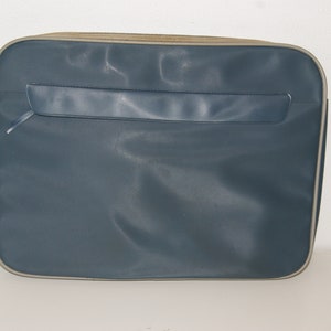 Hip Briefcase in pigeon blue image 1
