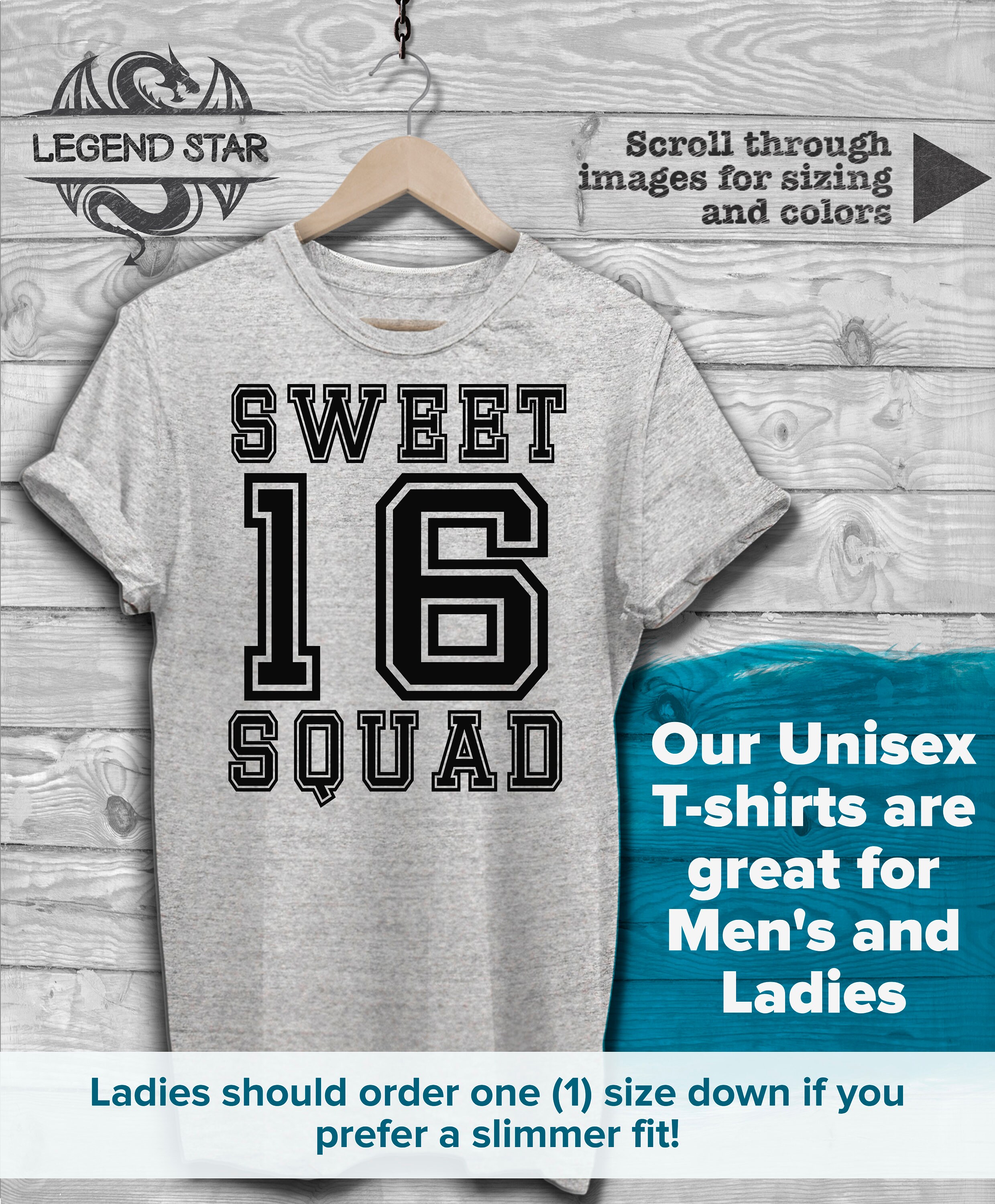 Sweet 16 Birthday T-shirt Sweet Sixteen Shirts 16th Birthday | Etsy