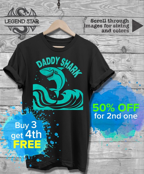 daddy shark doo doo shirt