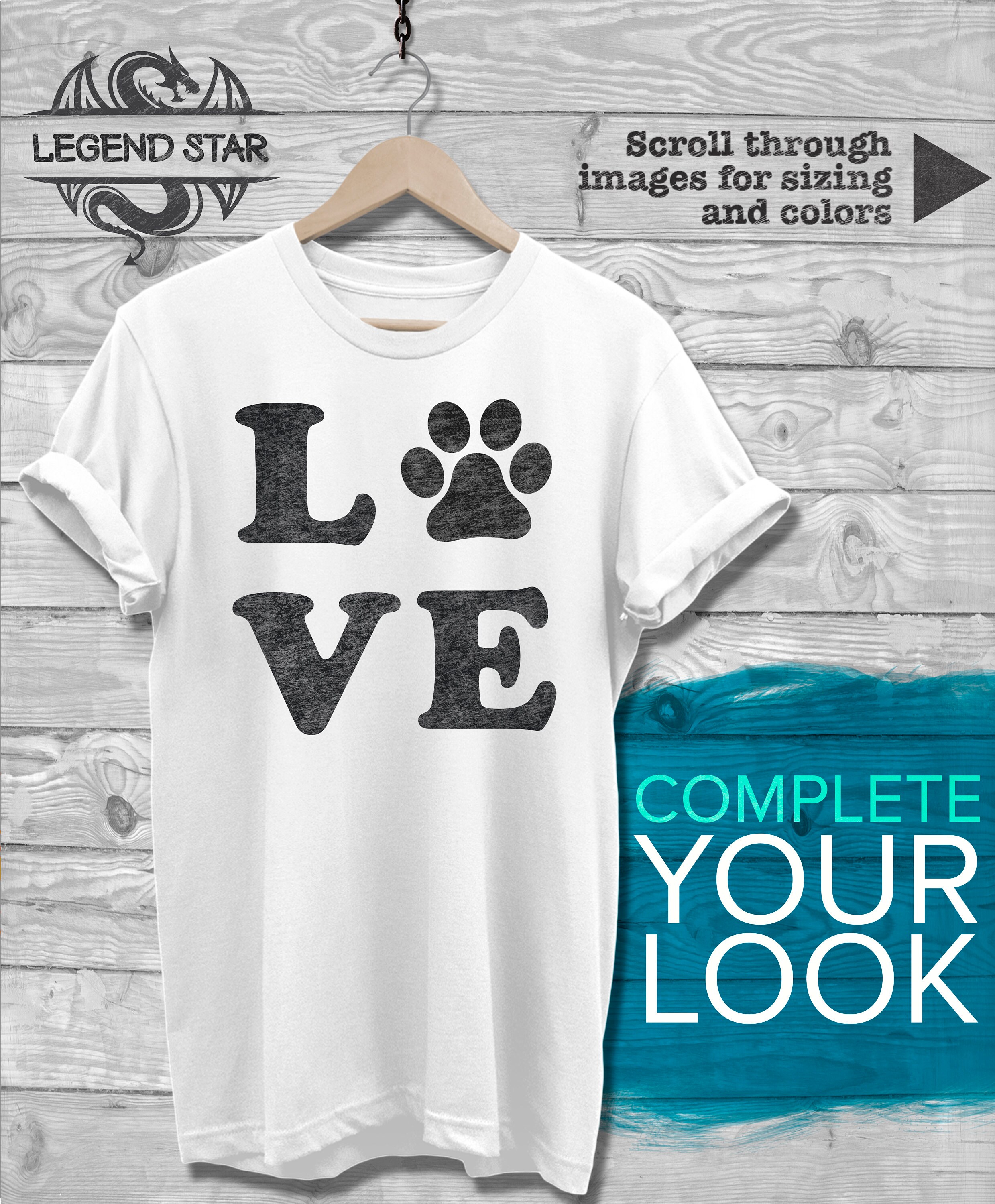 Dog Shirt Love Dog Tshirt Pet Lover Dog Owner T Shirts New Etsy
