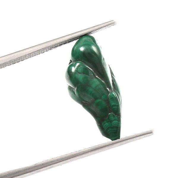 Natural Malachite Raw  Gemstone Beautiful Colour Dark Green Malachite Polished  Rough Like Peacock Wing Loose Gemstone For Jewelry Making