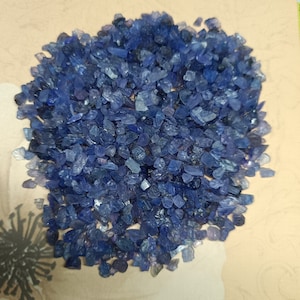 Natural Tanzanite Rough Gemstone from Tanzania | Natura Rarel Raw Gemstones | Superior Color and Transparency 25 pieces Lot