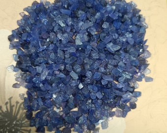 Naturalny tanzanit surowy kamień szlachetny z Tanzanii | Natura Rarel Raw Gemstones | Doskonały kolor i przejrzystość 25 sztuk Lot