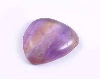 Cabujón de ametrino natural Cabujón de piedra preciosa de ametrino de primera calidad hecho a mano y con un diseño muy hermoso. Tamaño 25x20x7 MM