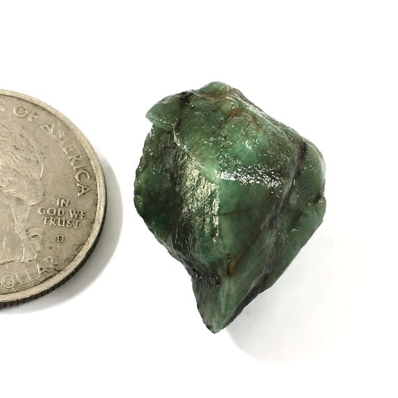 Wholesale Price Natural Zambia Emerald Rough Size 24×16×16 MM Raw