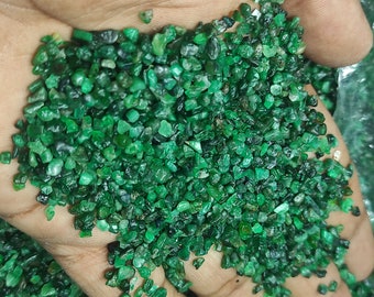 100 pcs/Natural Emerald Understand/Earth Mined Emerald/ Emerald Green Stone/Emerald Rough Stones/Raw Emerald Stone/Healing Mineral Stone