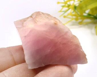 Kunzite Rough Crystals, Raw Kunzite Crystal, Natural Rough Crystals, Healing Crystals, Chakra Crystals, Kunzite Specimen, Size 30×28×22 mm