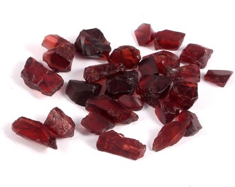 30 Pec\Naturalny czerwony granat surowy kamień szlachetny\Okazy czerwonego granatu\Surowy granat\Granat surowy jakości AAA\Oryginalny czerwony granat\Mix partii surowy kamień szlachetny