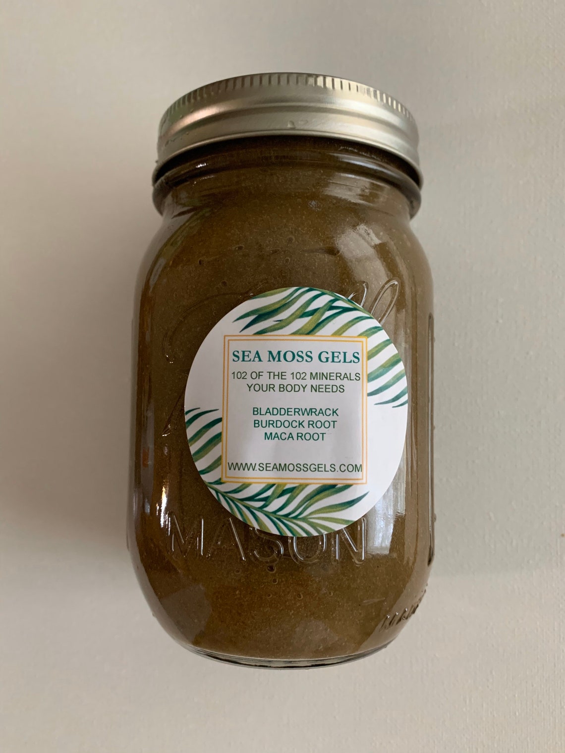 Sea Moss Gel Jamaican Sea Moss Gel with Bladderwrack Etsy