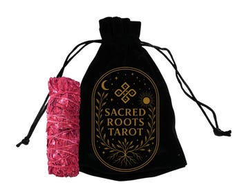 Tarot Aufbewahrungstasche, Heilige Wurzeln Aufbewahrungstasche, Tarot Deck Tragetasche, Drachenblut Palo Santo, Palo Santo