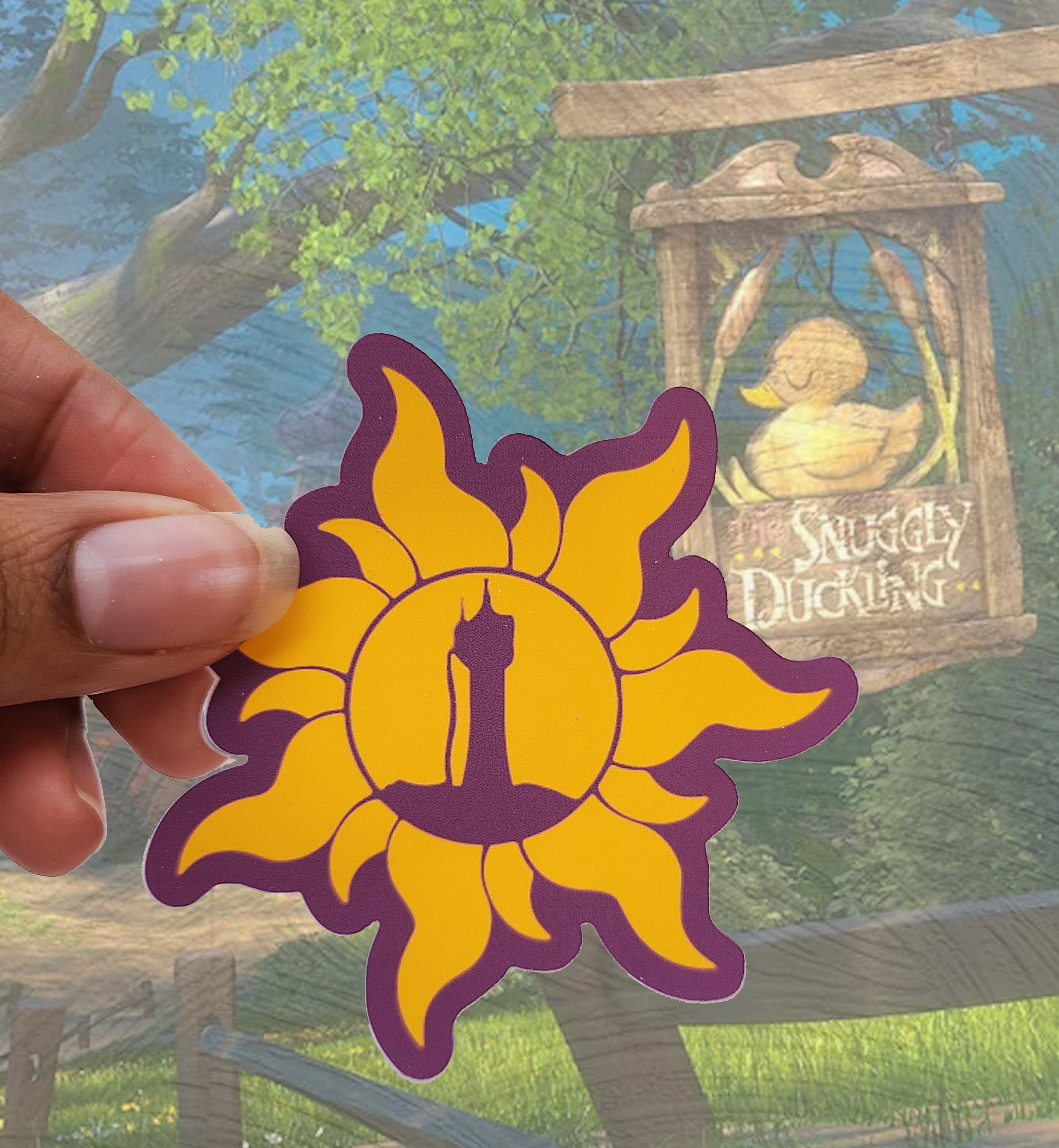 Tangled Sticker Disney Princess Decal Waterproof Sticker Etsy