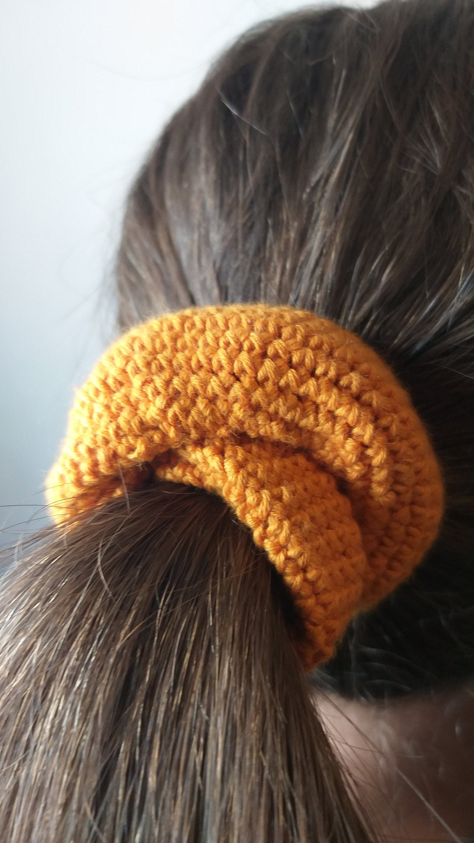 Crochet Scrunchies Pattern Crochet Hair Tie Easy Crochet Etsy
