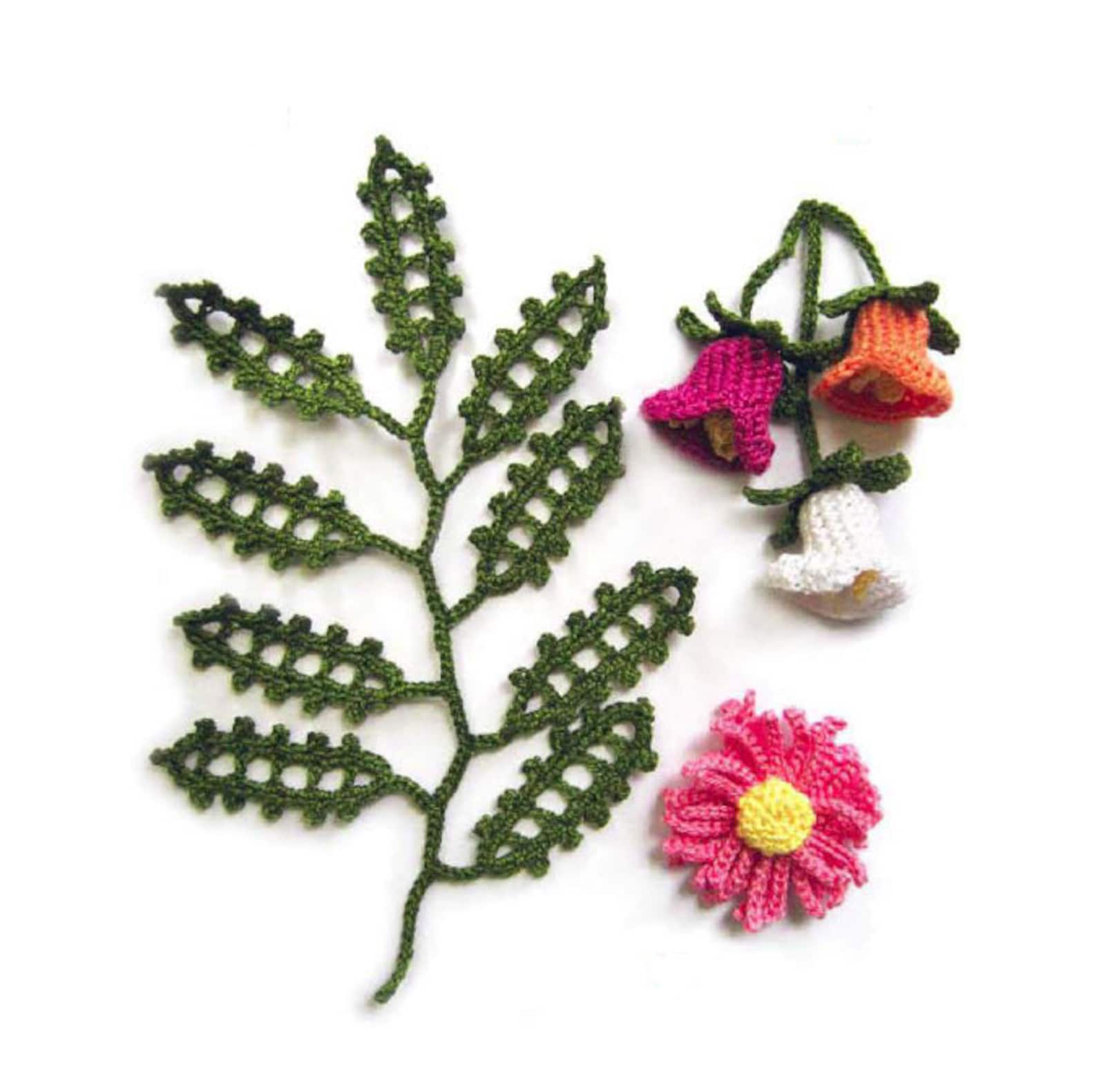 10 Crochet Bouquets Pattern Crochet Flower Pattern Crochet Etsy