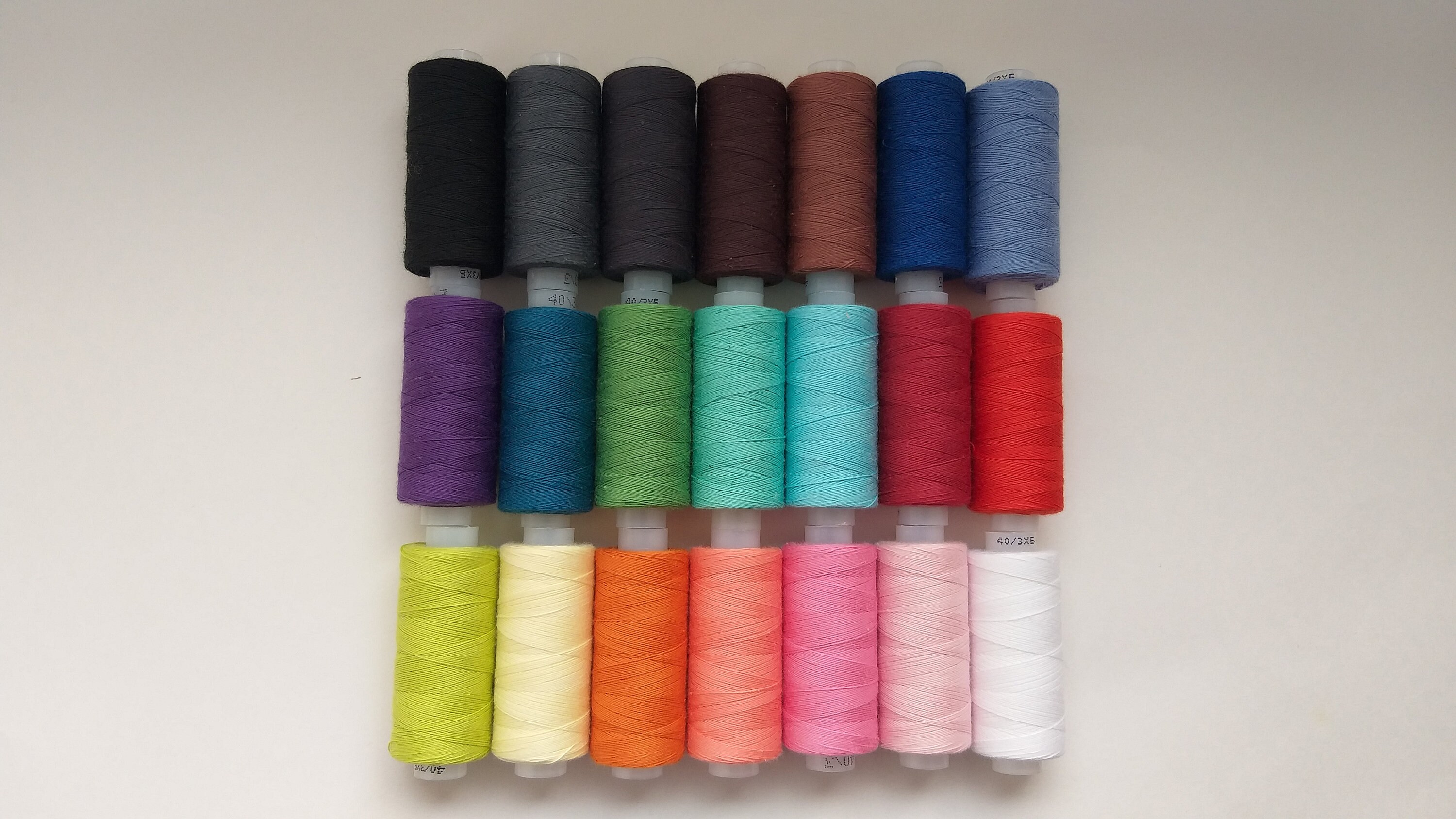 Cotton thread for sewing Sewing thread spools Cotton Etsy