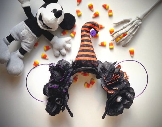 Halloween Witch Mouse Ears / Wire Disney Ears / MNSSHP Mouse  display picture 2