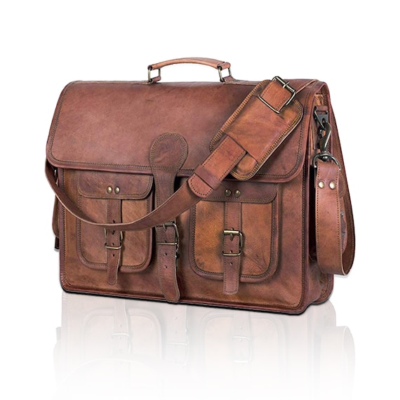 etsy leather satchel