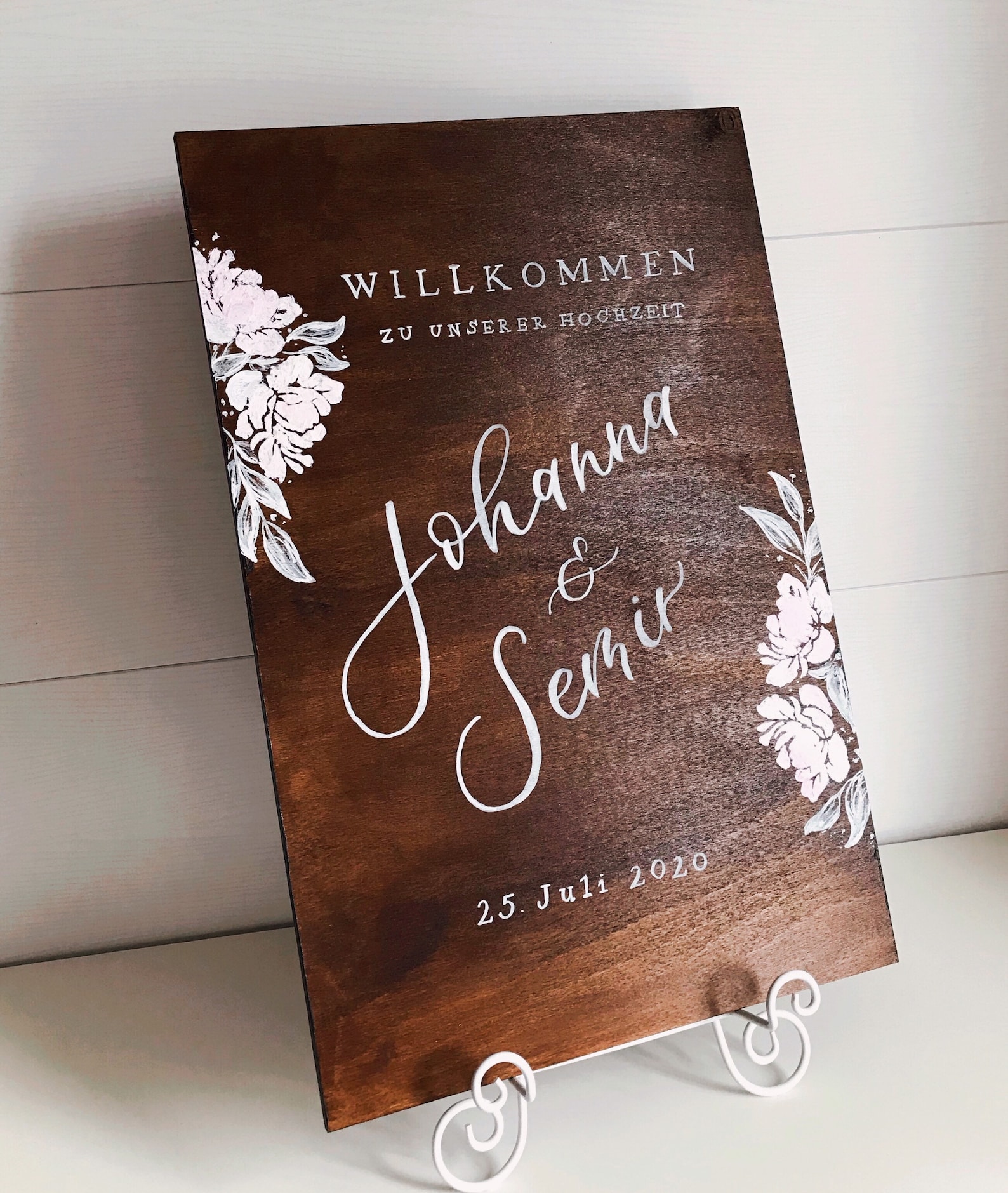 TOARTi Willkommensschild Aus Holz Für Klassenzimmer – Buntes Türschild 29x29 Cm, Mit Gravur & Aufhängebändern